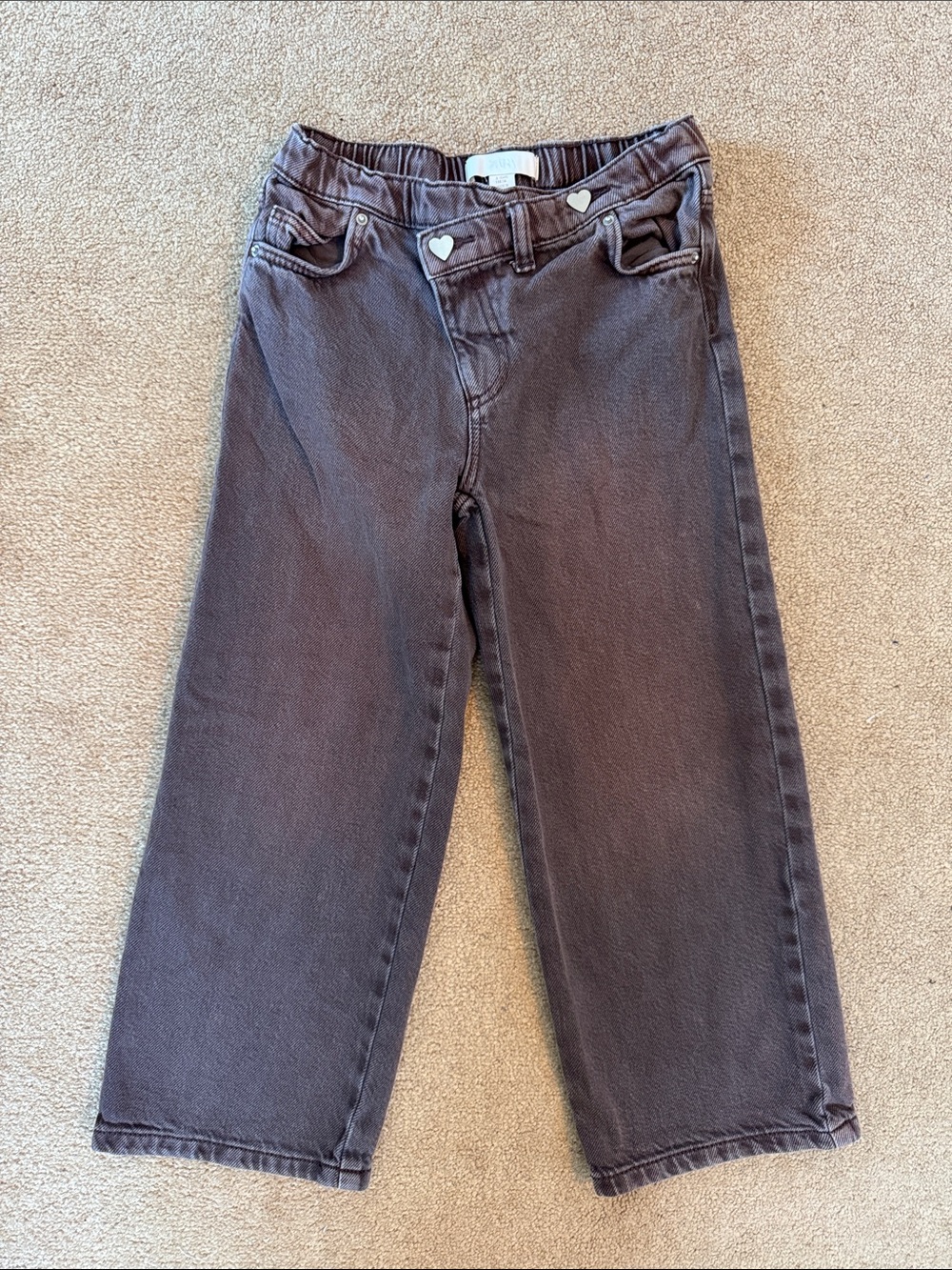Zara Brown Denim Pants